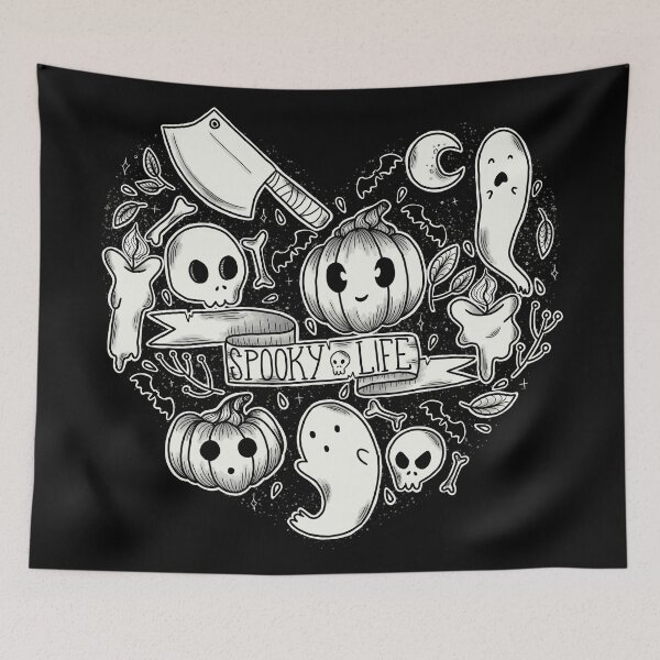 Item preview, Spooky Life designed and sold by WyrdandWoven.