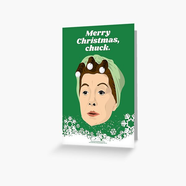 Merry Christmas, Chuck Christmas Card Greeting Card