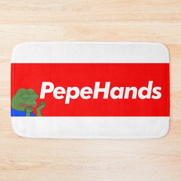Item preview, PepeHands Red Box Twitch emote Meme BTTV Better Twitch TV Merch designed and sold by Twitchmeme.