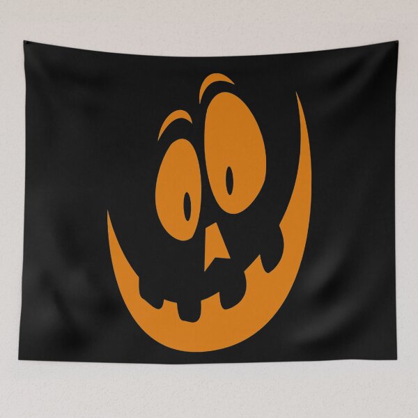 Item preview, Scary Orange Halloween Pumpkin Face designed and sold by Fashimation20.