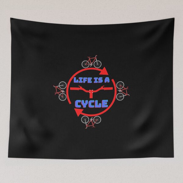Item preview, Life Is A Cycle, bicycle, cyclist rider, cycling, biking, biker, bicycles, bikes, bicycling, riding, motorbike, cycle, motor cycle, ride, cyclists, rider, mtb, mountain bike, freeride, downhill, bmx, designed and sold by bimmer325.
