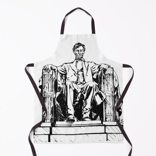 Item preview, LINCOLN MEMORIAL - ink painting.2 designed and sold by lautir.