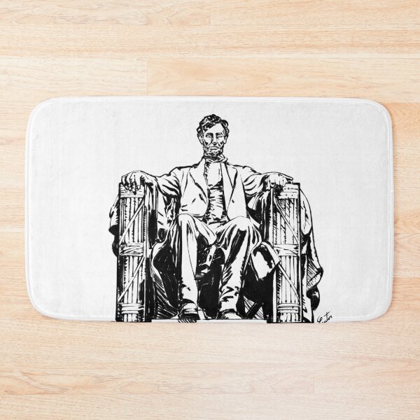 Item preview, LINCOLN MEMORIAL - ink painting.2 designed and sold by lautir.