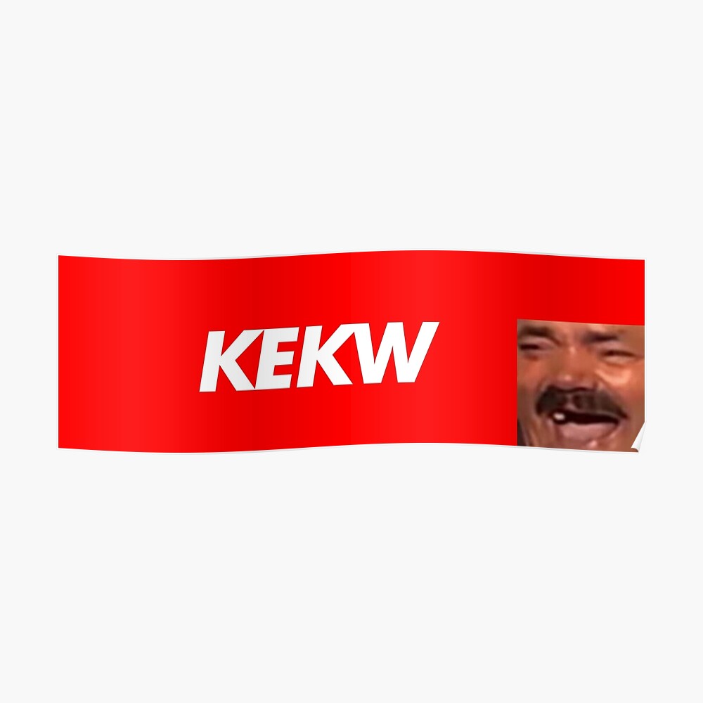 Kekw Red Box Twitch Emote Meme Bttv Better Twitch Tv Merch Sticker By Twitchmeme Redbubble