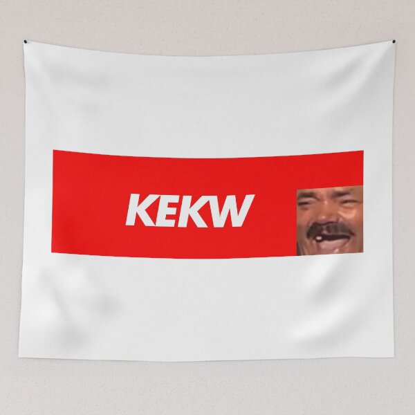 Item preview, KEKW Red Box Twitch emote Meme BTTV Better Twitch TV Merch designed and sold by Twitchmeme.