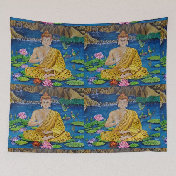 Item preview, BUDDHA ON THE LAKE designed and sold by Jleopoldo.