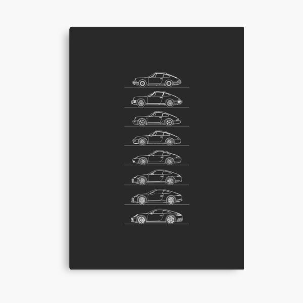 Porsche 911 Evolution Leinwanddruck