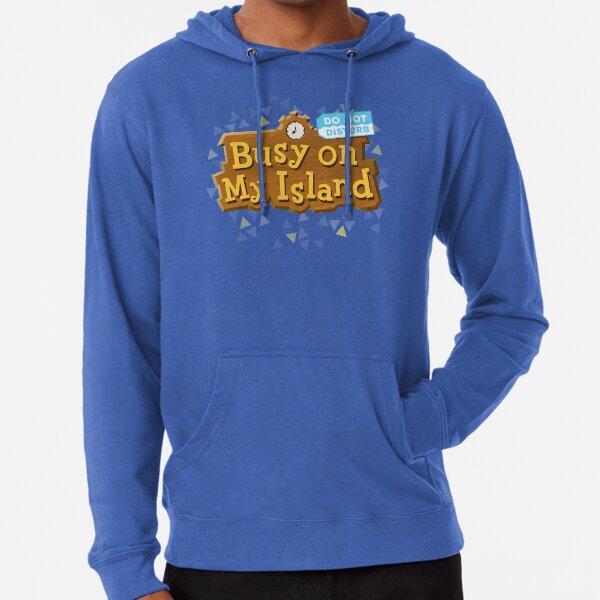 Busy on my Island Animal crossing Lightweight Hoodie