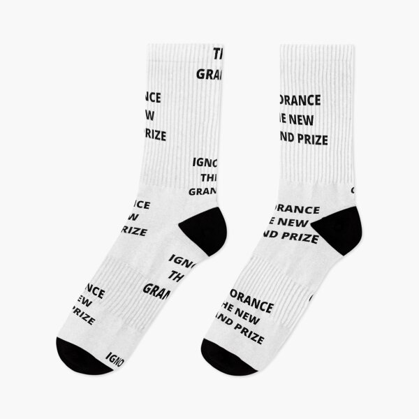 Item preview, IGNORANCE THE NEW GRAND PRIZE  designed and sold by BOSSERY.
