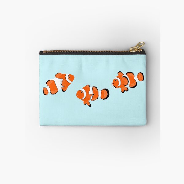 Item preview, 3 clownfish anemonefish / 3 orange white fish / cup designed and sold by CreaVisArt.