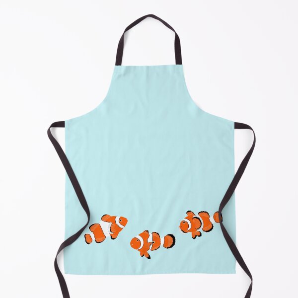 Item preview, 3 clownfish anemonefish / 3 orange white fish / cup designed and sold by CreaVisArt.