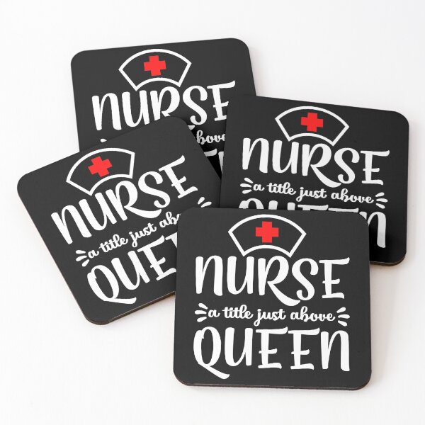 Item preview, Nurse A Title Just Above Queen designed and sold by TooFlyDesign.