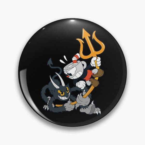Item preview, Cuphead & Devil designed and sold by 2scrbly.