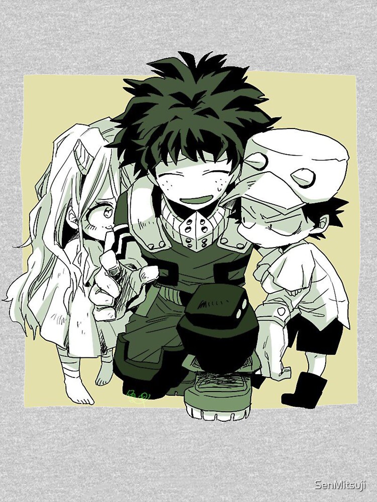 Deku and the Kids Eri Chan and Kota Izumi by SenMitsuji