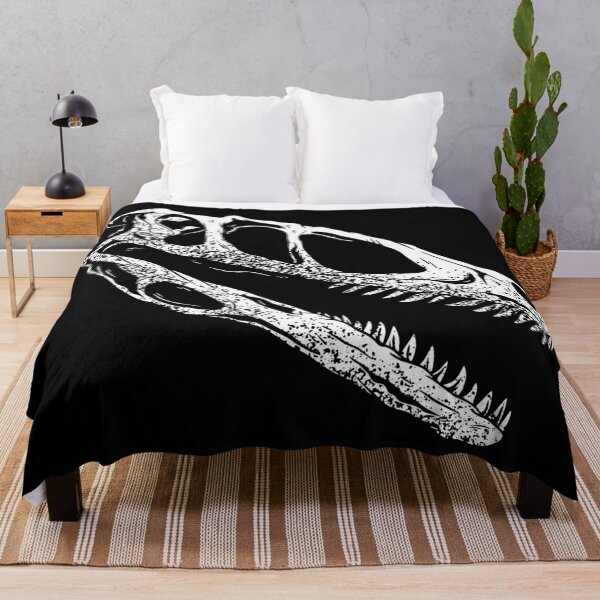 Item preview, Cool Raptor Scary Skull Fossil - Spooky Halloween Lover Tee designed and sold by TrendsnHolidays.