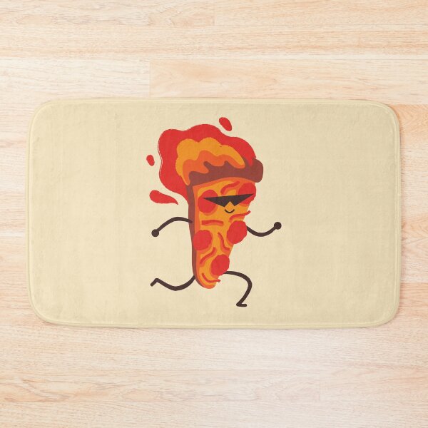 Item preview, Flaming Hot Pizza Cartoon Spicy designed and sold by Maria Simone.