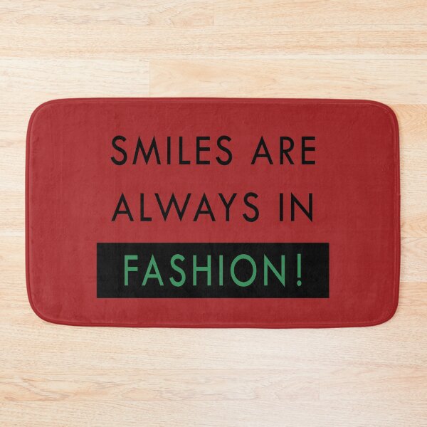 Item preview, Smile are always in fashion designed and sold by Made-By-Art.