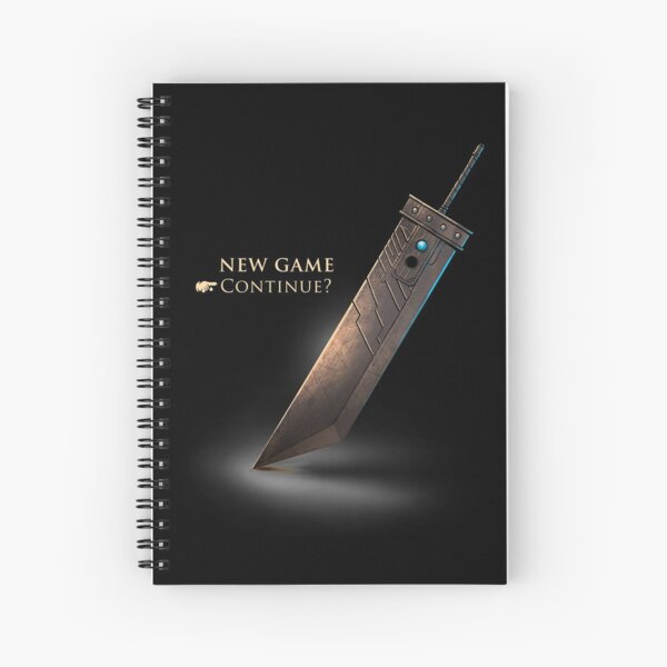 Item preview, Cloud Strife Sword / Final Fantasy VII New Game / Sephiroth / retro gamer designed and sold by BlancaVidal.