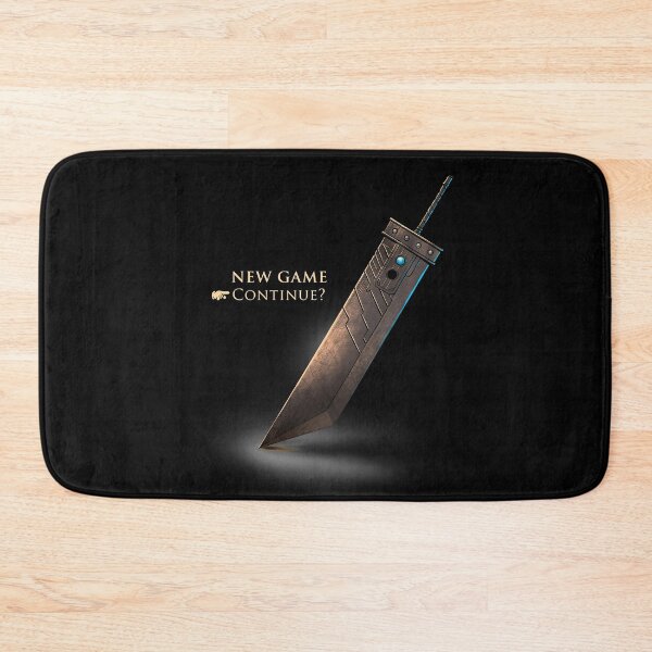 Item preview, Cloud Strife Sword / Final Fantasy VII New Game / Sephiroth / retro gamer designed and sold by BlancaVidal.