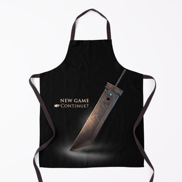 Item preview, Cloud Strife Sword / Final Fantasy VII New Game / Sephiroth / retro gamer designed and sold by BlancaVidal.