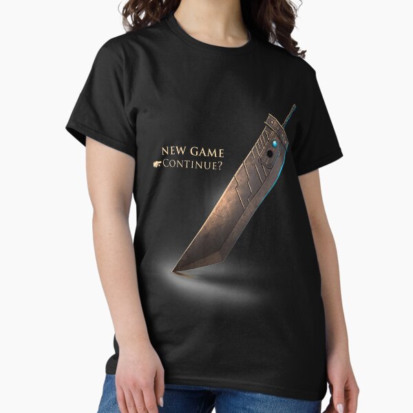 Item preview, Cloud Strife Sword / Final Fantasy VII New Game / Sephiroth / retro gamer designed and sold by BlancaVidal.