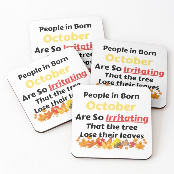 Item preview, People Born in October So Irritating Birthday Funny designed and sold by MoMasry.