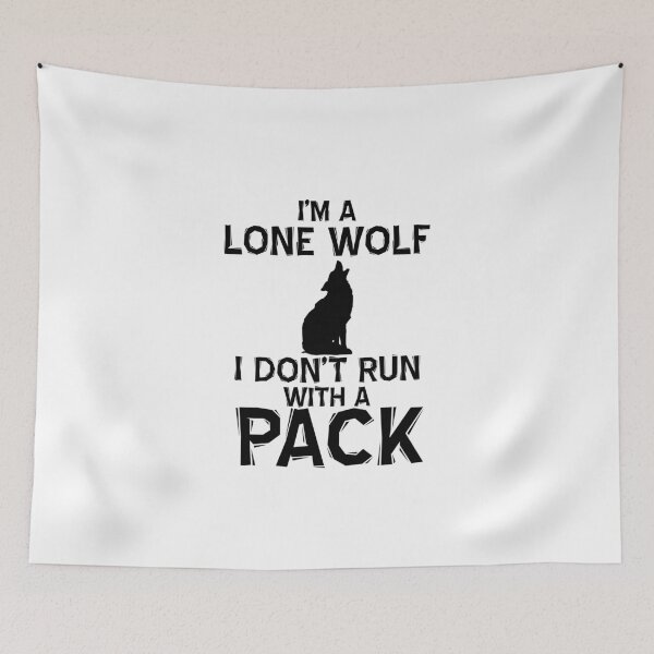 Item preview, The Umbrella Academy-Inspired "Lone Wolf" designed and sold by mulberrydragon.