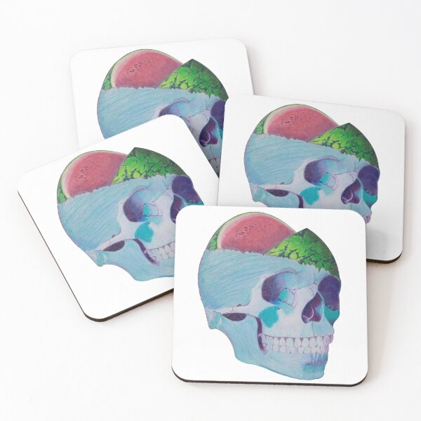 Item preview, Watermelon Skull designed and sold by danisham-art.
