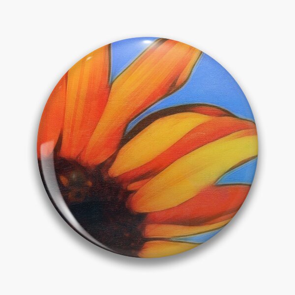 Artikelvorschau, Gemalte Sonnenblume mit Biene entworfen und verkauft von Photo Art By Anita.