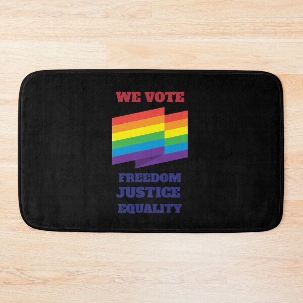 Item preview, We Vote Freedom Justice Equality designed and sold by FreeUniqueEqaul.