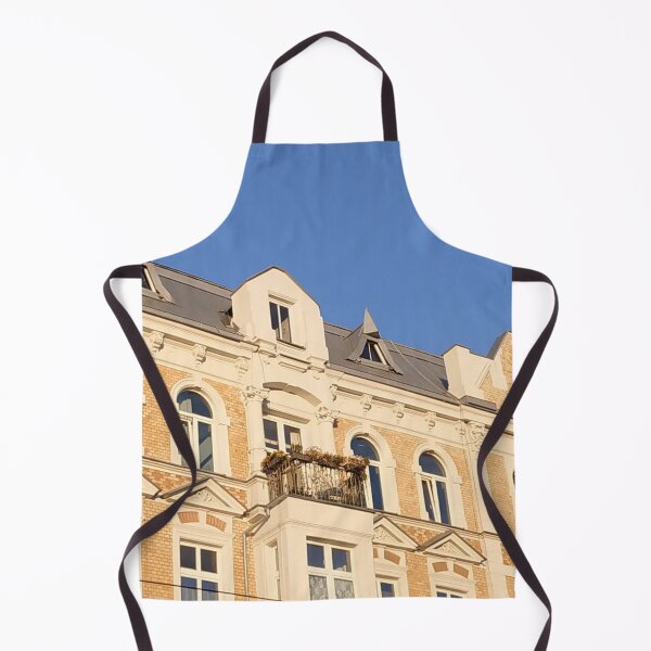 Item preview, Classical building Polish architecture light colors house designed and sold by AmeliasArtistry.