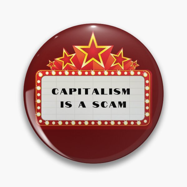 Item preview, Capitalism is a Scam designed and sold by Zoranzi.