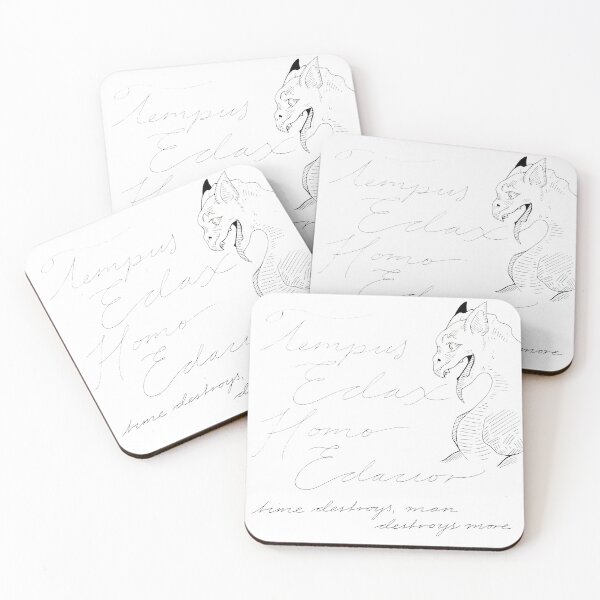 Item preview, Gargoyle and Latin Quote Notre Dame de Paris designed and sold by binturbaras.