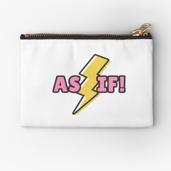 as if Zipper Pouch