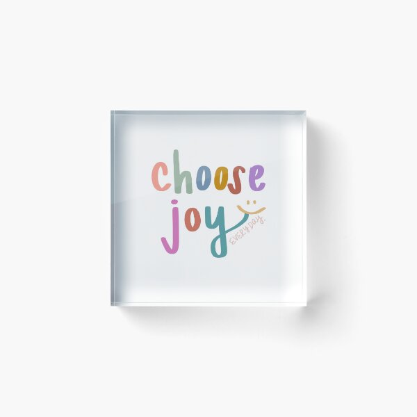 Item preview, Choose Joy Everyday designed and sold by hsjdesigns.