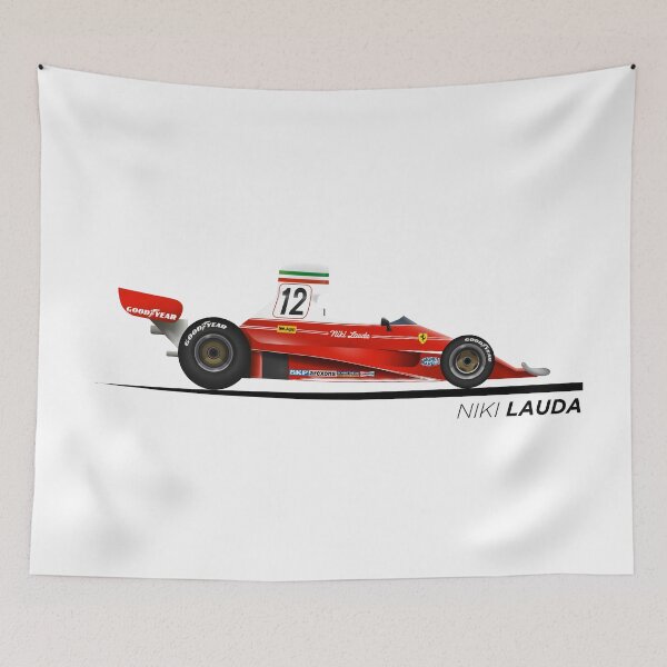 Item preview, Niki Lauda - Ferrari 312 T - 1975 - 6 designed and sold by andreanastasio.