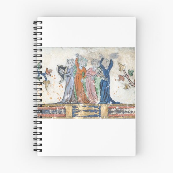 Item preview, Medieval bards playing designed and sold by SciHiFi.