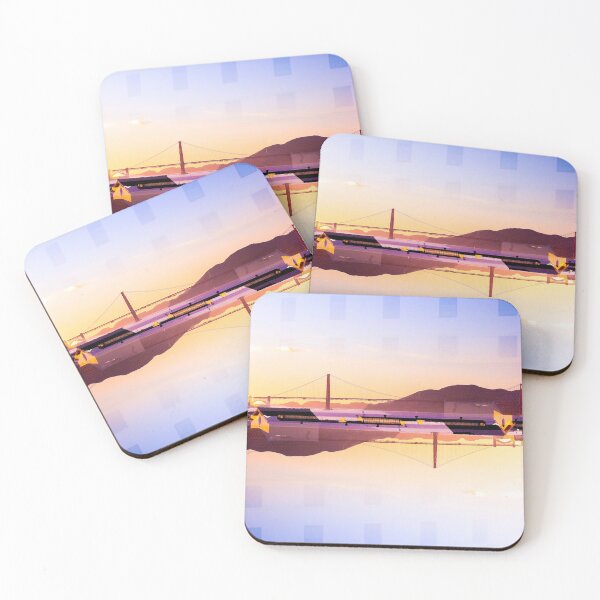 Item preview, San Francisco Golden Gate Bridge Mirrored v1 designed and sold by christy247.