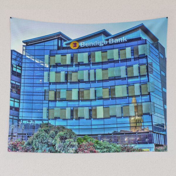 Item preview, Sacred Heart Cathedral Reflection at the Bendigo Bank designed and sold by Steven Jodoin.