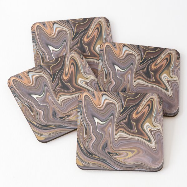 Item preview, Marble Swirls in Neutral Earth Colors designed and sold by WisdomInspired.