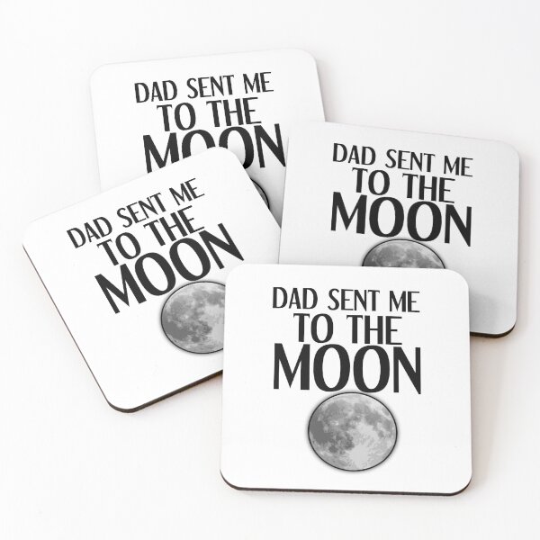 Item preview, The Umbrella Academy-Inspired "Dad Sent Me to the Moon" designed and sold by mulberrydragon.