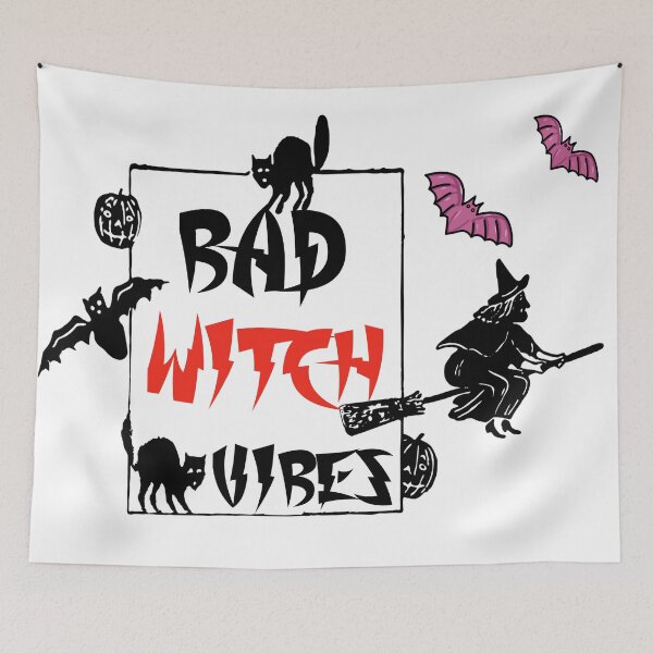 Item preview, Bad witch vibes designed and sold by Designhub14.