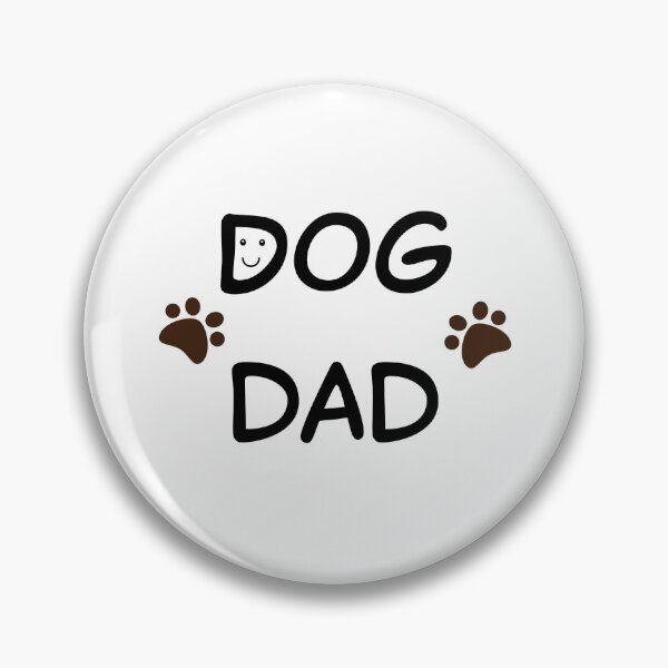 Artikelvorschau, Hundevater mit Hundepfoten und Emoji. Fun Design für DOG LOVERS Club entworfen und verkauft von jennythip.
