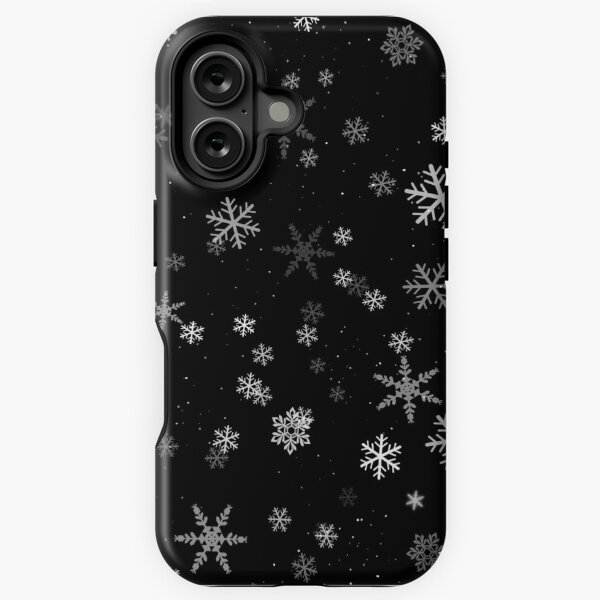 Item preview, Black and White Snowflakes Winter Pattern designed and sold by OneLook.