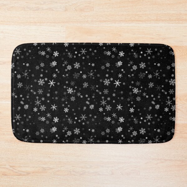 Item preview, Black and White Snowflakes Winter Pattern designed and sold by OneLook.