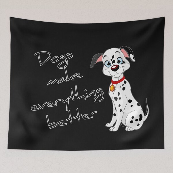 Item preview, Dogs make everything better designed and sold by Nesro34.