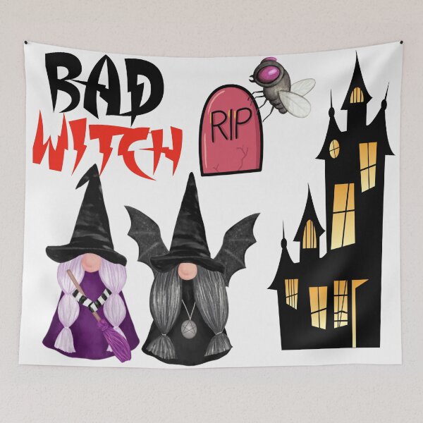 Item preview, Bad witch vibes designed and sold by Designhub14.