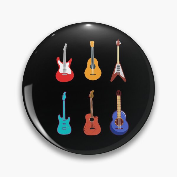 Item preview, Acoustic Electronic Guitars Sticker Starter Pack Gift designed and sold by conceptDVS.