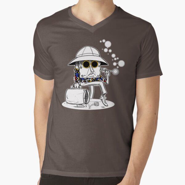 Roberto Sponge - Dark V-Neck T-Shirt