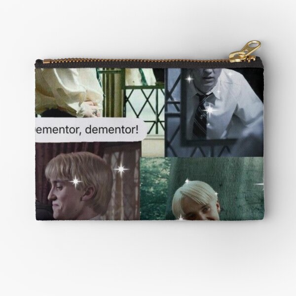 Draco Malfoy Collage Zipper Pouch